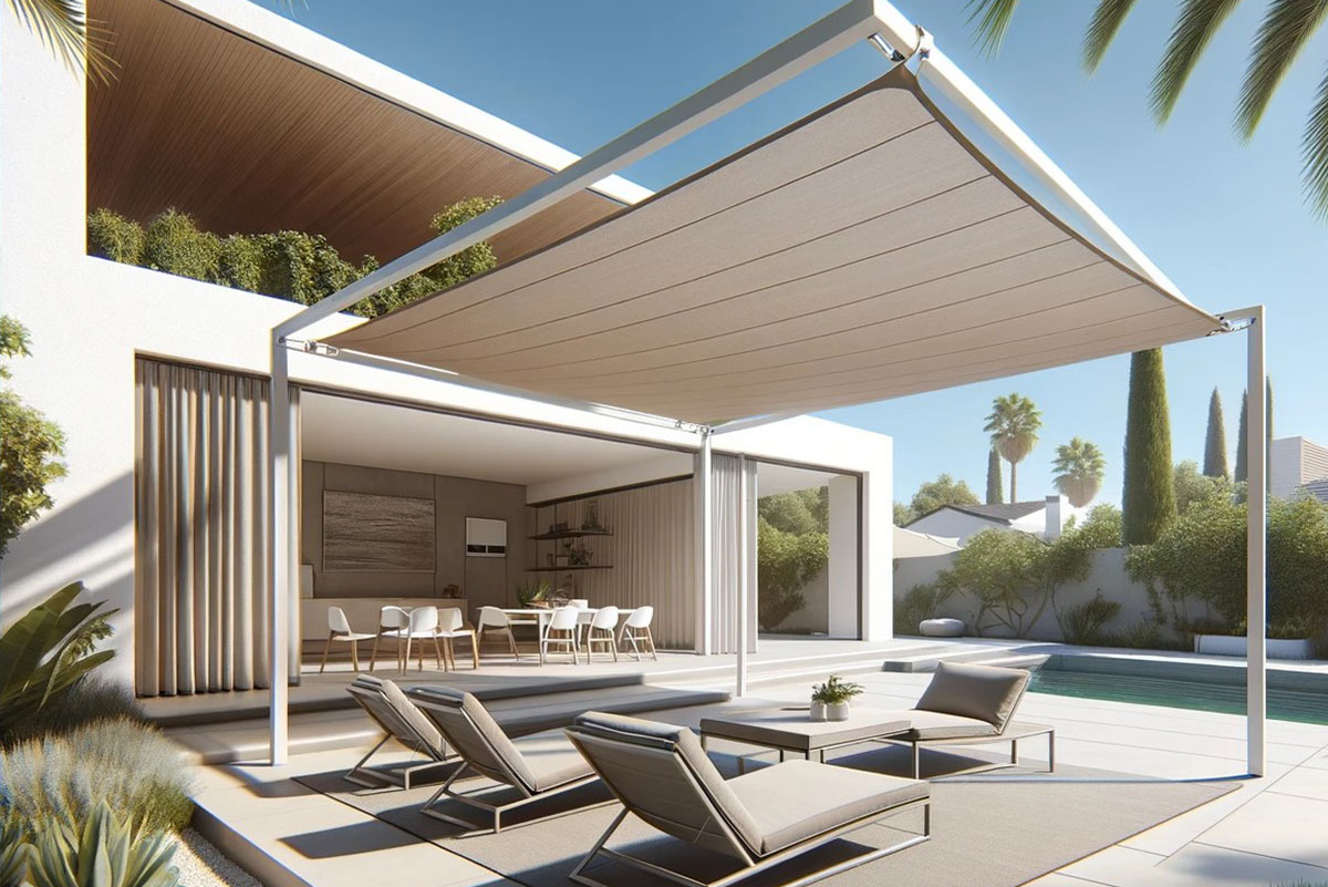 Pérgola de Lona en Murcia